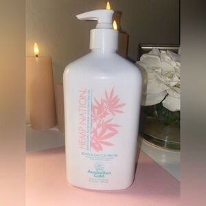 RARE 🥝🌵💧Australian Gold Hemp Nation Moisturizer Kiwi & Cactus Water